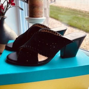Jack Rogers Blakely Sandals/Shoes, New without Tags, Black, Size 9
